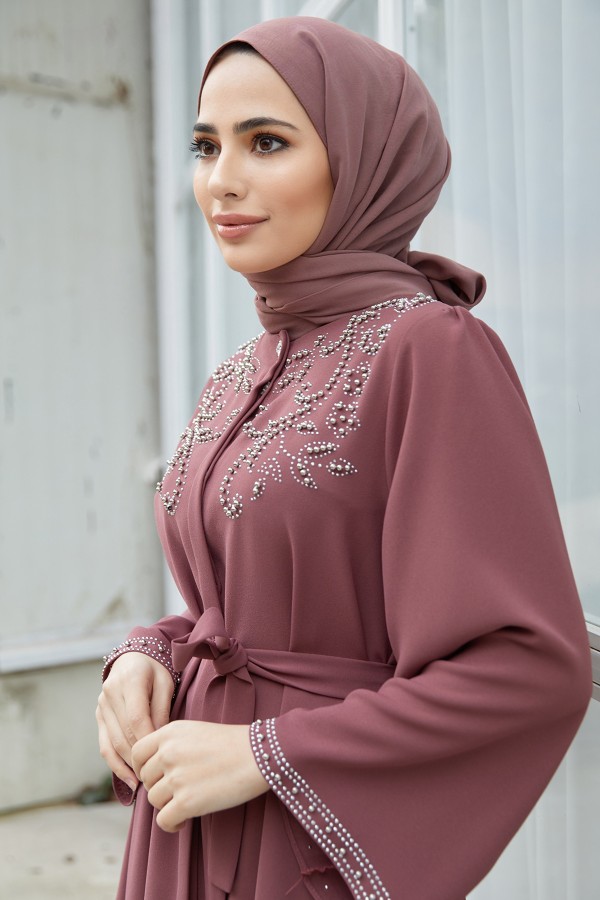 Mona Tunic Pants Set - Dried Rose