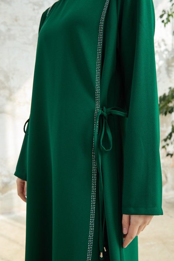 Tie-Up Suit - Emerald