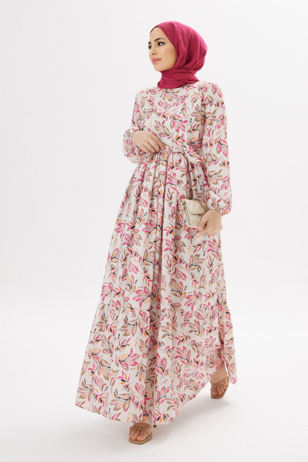 Viva Linen Dress - Fuchsia Viva Linen Dress - Fuchsia