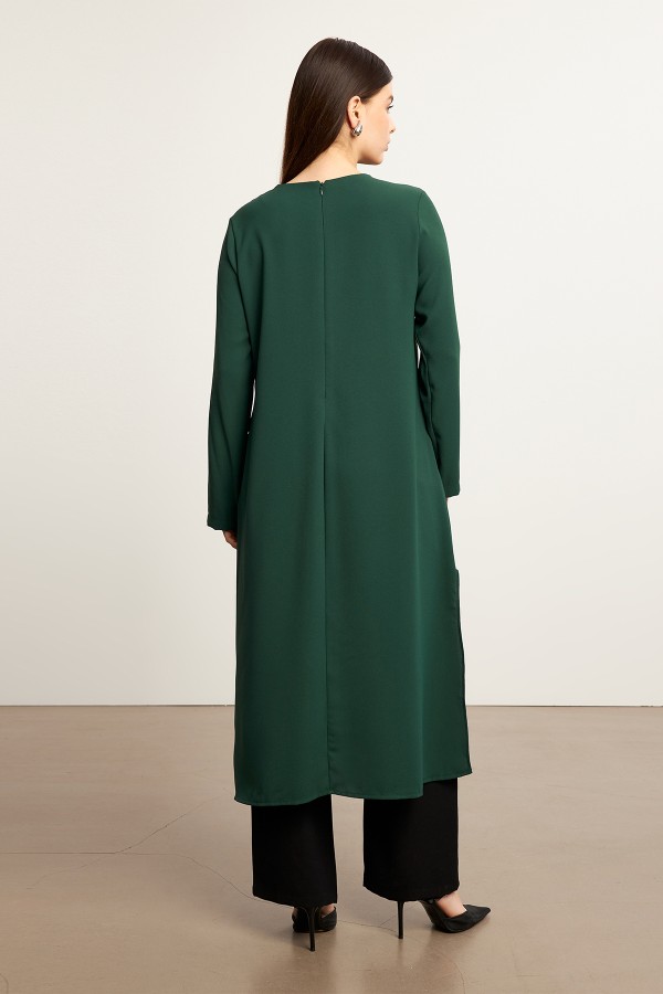 Afra Tunic Trouser Set - Emerald