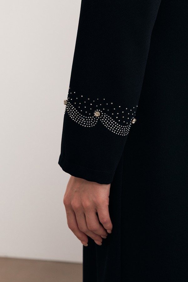 Lavin Plus Size Evening Dress - Black