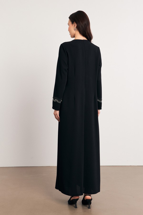 Lavin Plus Size Evening Dress - Black