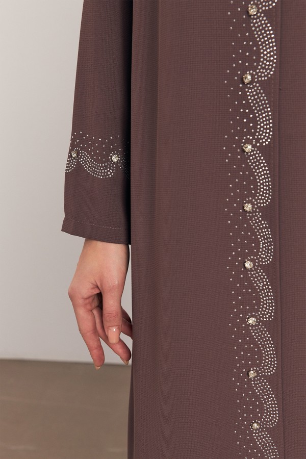 Lavin Plus Size Evening Dress - Mink