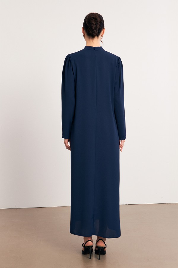 Taş İşleme Detaylı Abiye - İndigo