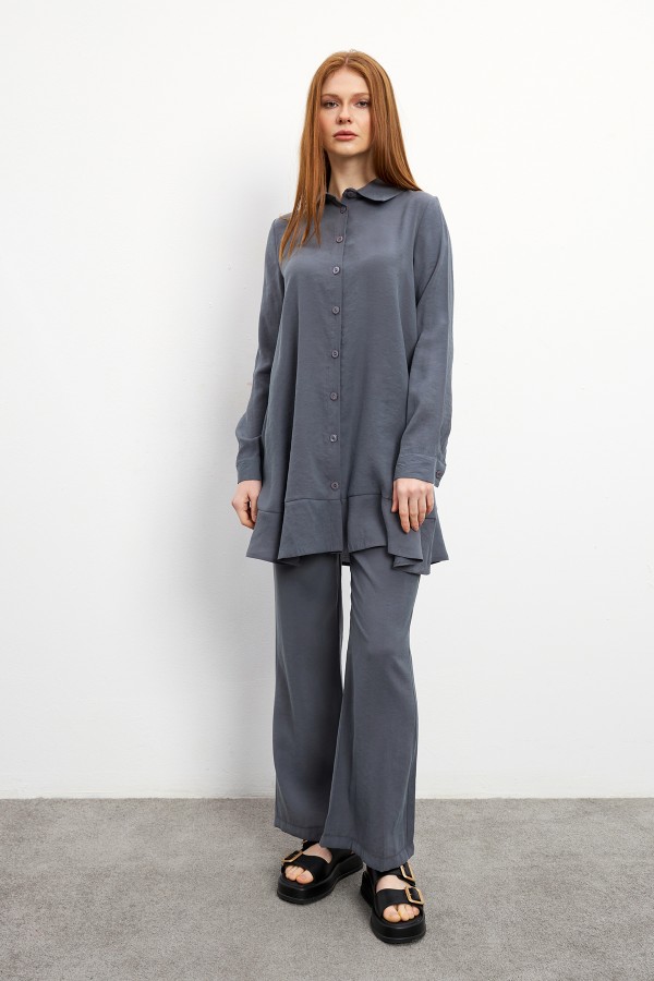 Cupra Tunik Pantolon Takım - Antrasit