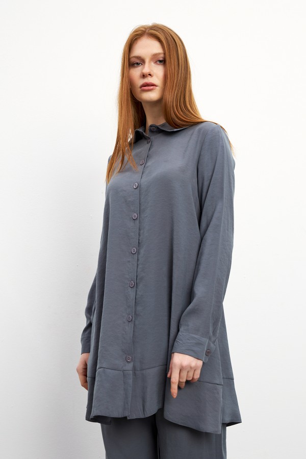 Cupra Tunik Pantolon Takım - Antrasit