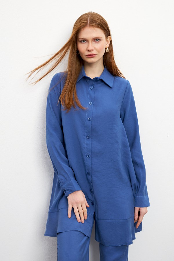 Cupra Tunik Pantolon Takım - İndigo