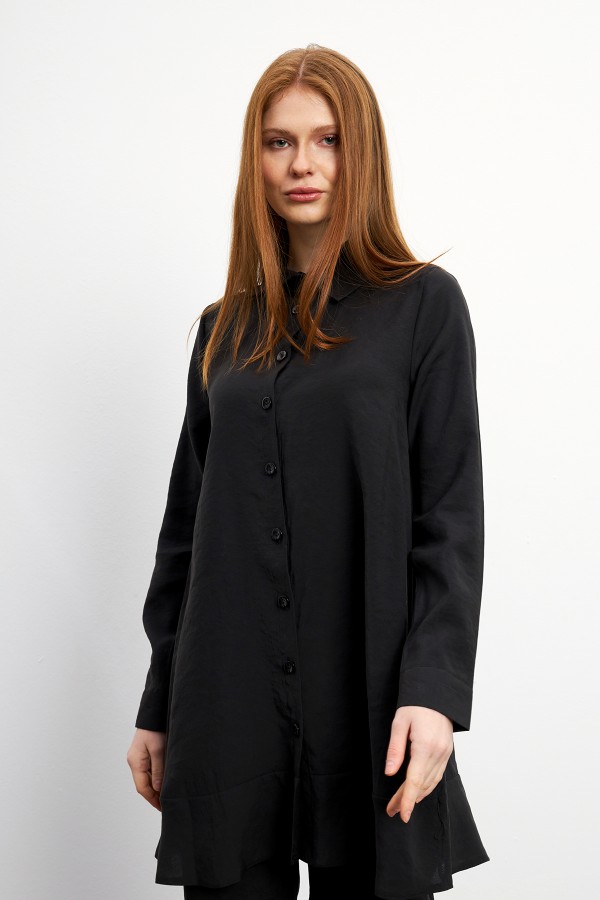 Cupra Tunik Pantolon Takım - Siyah