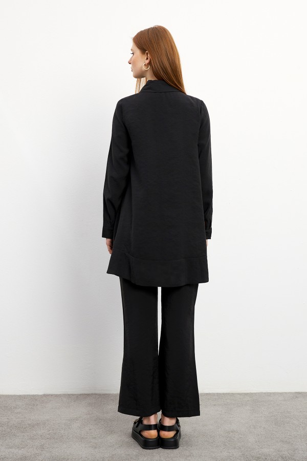 Cupra Tunik Pantolon Takım - Siyah