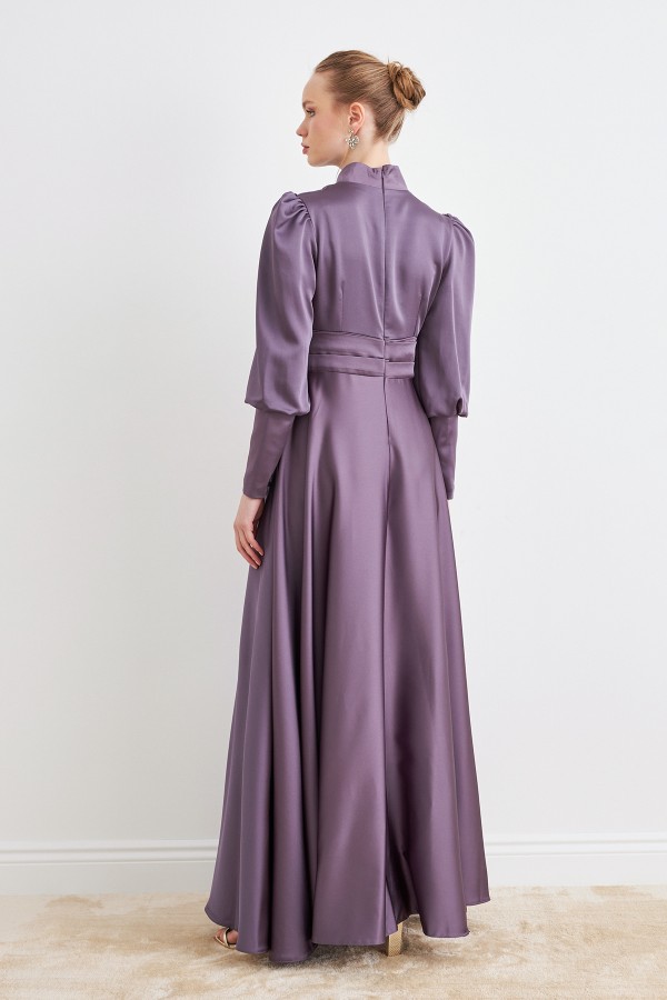 Alina Saten Abiye - Lavanta