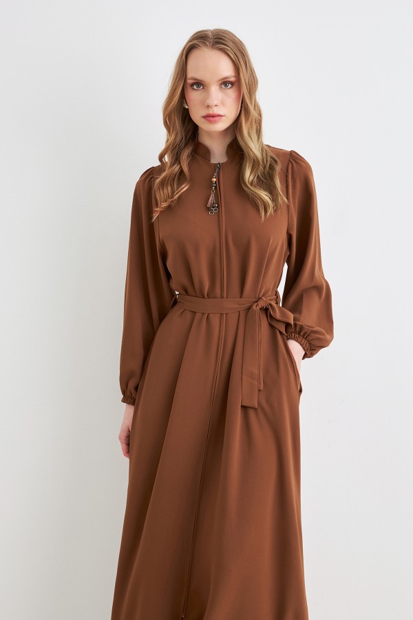 Kuşaklı Ferace - Camel