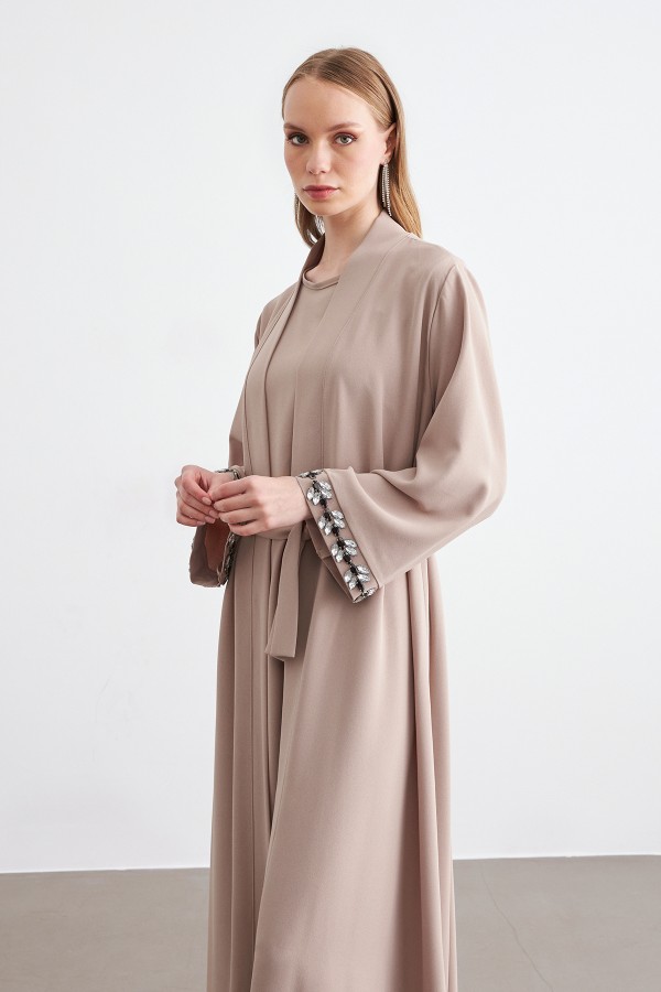 Rita Abaya Takım - Bej