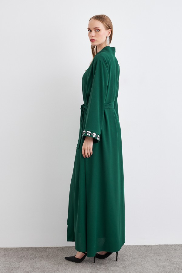 Rita Abaya Suit - Emerald