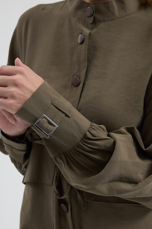 Terra Etek Bluz Takım - Haki