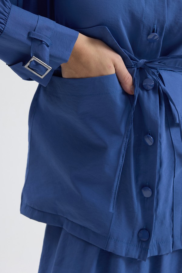 Terra Etek Bluz Takım - Indigo