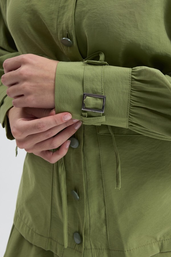 Terra Etek Bluz Takım - Yeşil