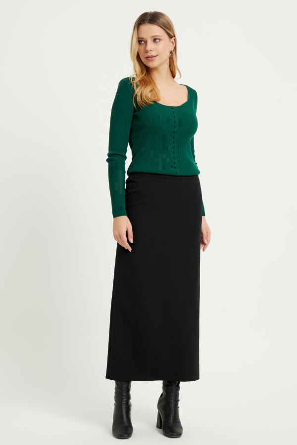 Pencil Skirt - Black