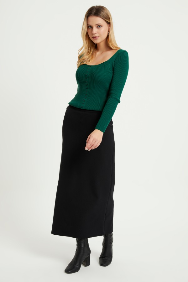 Pencil Skirt - Black