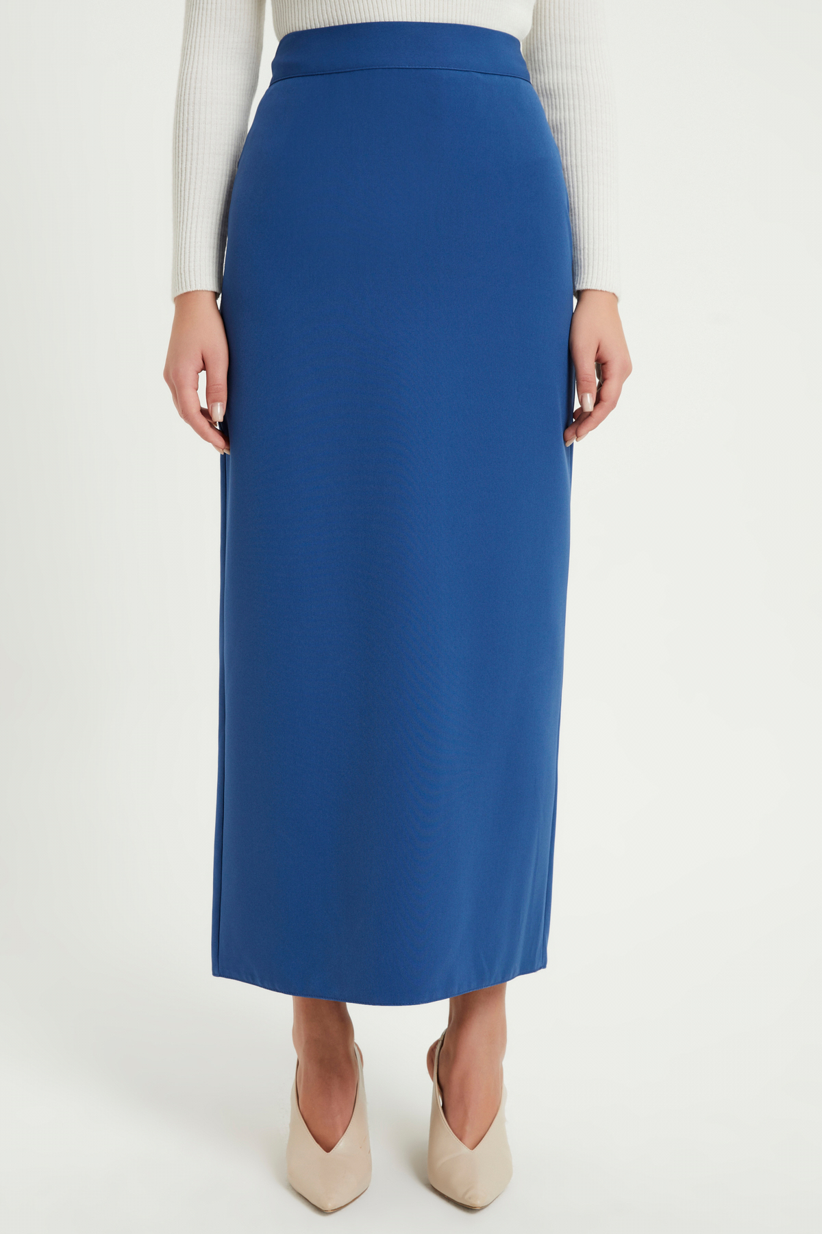 Pencil Skirt - indigo