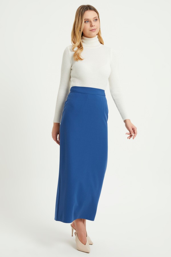 Pencil Skirt - indigo