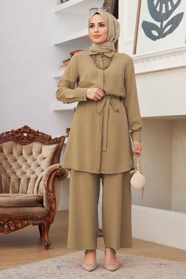 Zincir Kolyeli Takım - Vizon