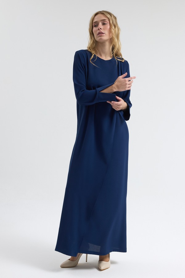 Shoulder Buckle Dress - Indigo Shoulder Buckle Dress - Indigo